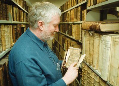 Knechtstedener Bibliothekar Heiner Gerken